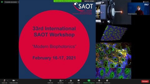 Zum Artikel "SAOT Workshop – Modern Biophotonics"