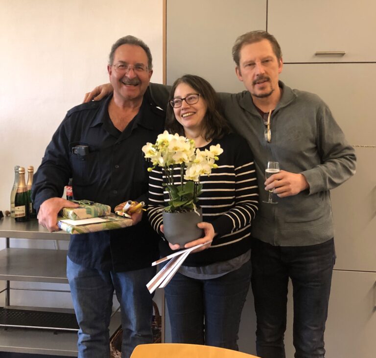 Farewell to Daniela and Gerhard